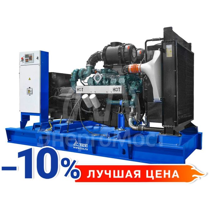 Дизельный генератор ТСС АД-500С-Т400-1РМ17 (DP180LB)