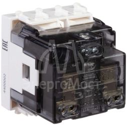 Розетка 2мод. 2P+E Avanti &amp;quot;Белое облако&amp;quot; защ. шторки DKC 4400002