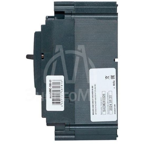 Выключатель автоматический 3п 100/63А 36кА ВА-99C Compact NS PROxima EKF mccb99C-100-63