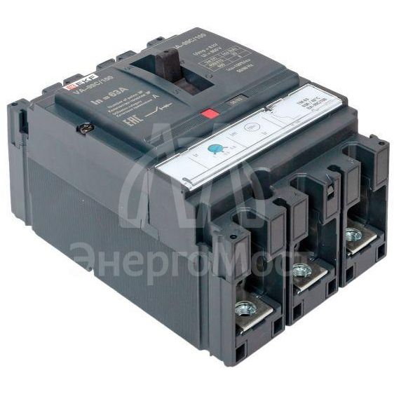 Выключатель автоматический 3п 100/63А 36кА ВА-99C Compact NS PROxima EKF mccb99C-100-63