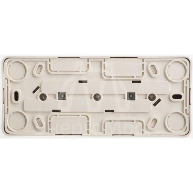 Розетка 3-м ОП Этюд 16А 250В защ. шторки с заземл. крем. SchE PA16-012K