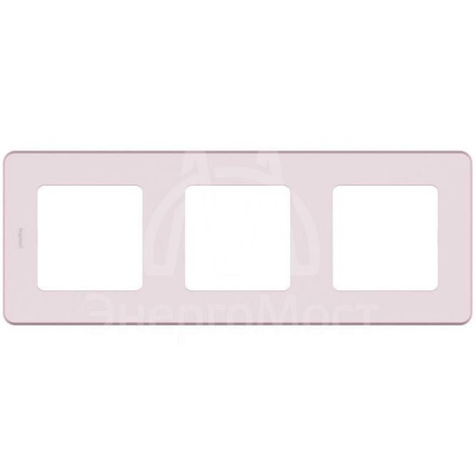 Рамка 3-м Inspiria роз. Leg 673954