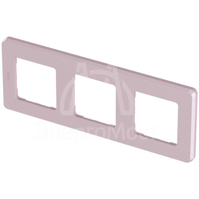 Рамка 3-м Inspiria роз. Leg 673954