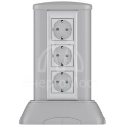 Мини-колонна 0.25м алюм. сер. метал. RAL 9006 DKC 19524