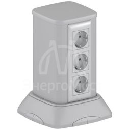 Мини-колонна 0.25м алюм. сер. метал. RAL 9006 DKC 19524