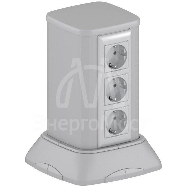 Мини-колонна 0.25м алюм. сер. метал. RAL 9006 DKC 19524