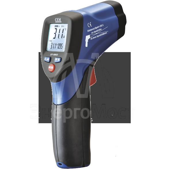 DT-8863 Инфракрасный термометр (пирометр)