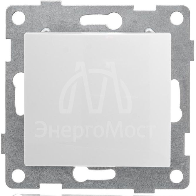 Переключатель проходной 1-кл. СП Bravo 10А 250В механизм бел. GUSI С10В4-001