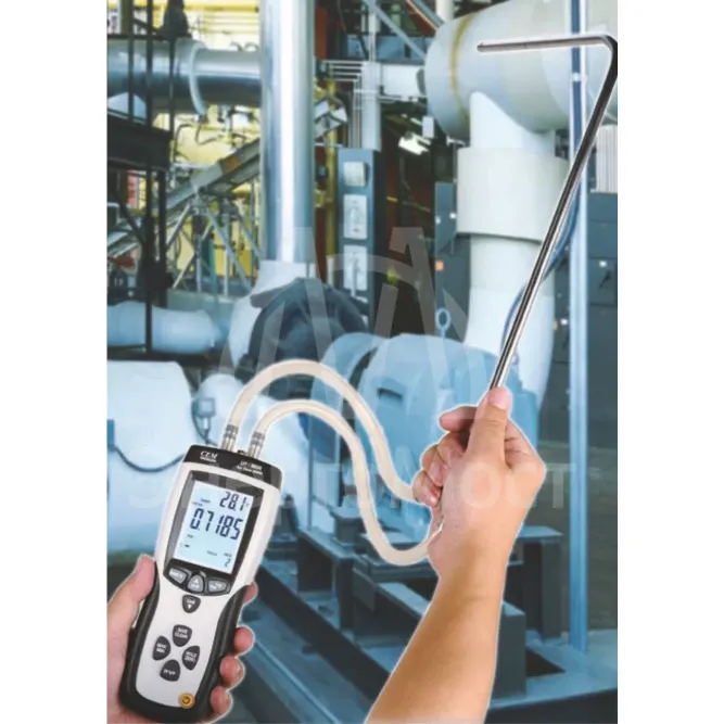 DT-8921 Манометр дифференциальный двухканальный - термометр