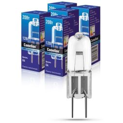 Лампа галогенная JC 20Вт 12В капс. g4 Camelion 1955