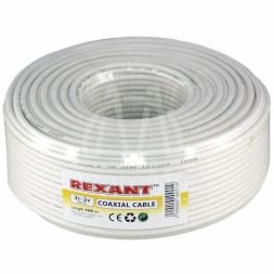 Кабель 3С-2V (48%) 75Ом Б (уп.100м) Rexant 01-2611