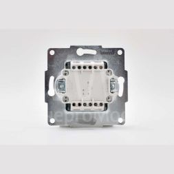 Механизм выключателя проходного 1-кл. 1п СП Karina 10А IP20 с подсветкой бел. LEZARD 707-0288-114