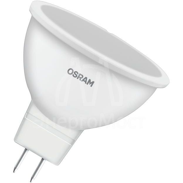 Лампа светодиодная LED Value LVMR1650 6SW/865 230В GU5.3 2х5 RU (уп.5шт) OSRAM 4058075584952