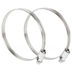 Хомут стальной червячный 70-90 (Россия) Rexant 07-0670