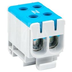 Клемма силовая вводная двойная КСВ 16-50кв.мм син. EKF plc-kvs2-16-50-blue