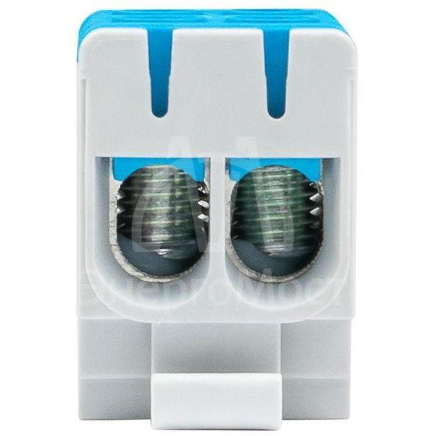 Клемма силовая вводная двойная КСВ 16-50кв.мм син. EKF plc-kvs2-16-50-blue