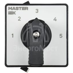 Переключатель кулачковый 10А (сх. 84) стандартная рукоятка IEK MI-CS10-010-084