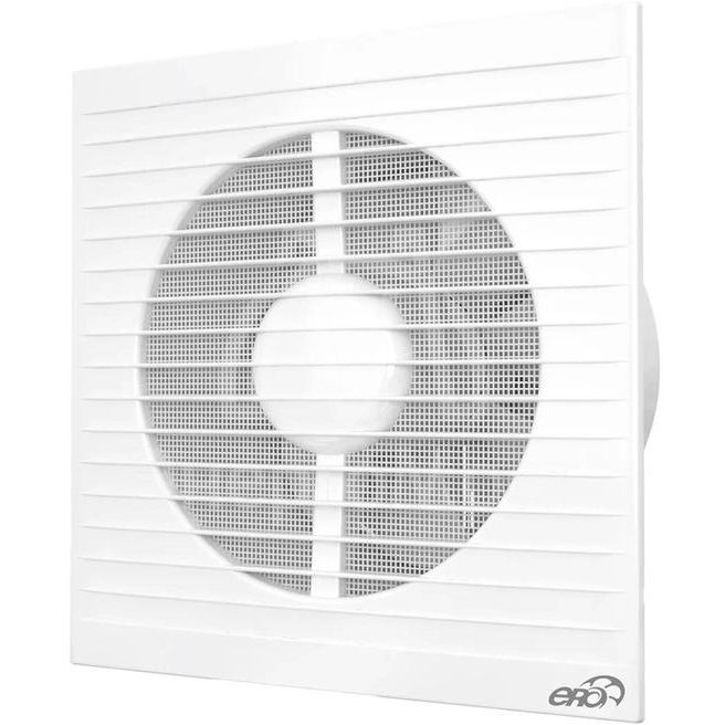 Вентилятор вытяжной осевой 150мм сетка бел. ERA E 150 S