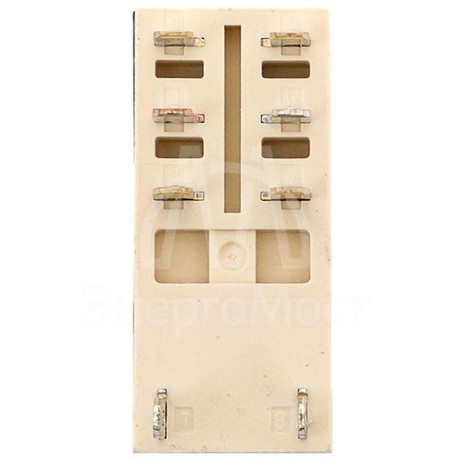 Реле промежуточное с кнопкой и мех. индикацией RPAt 22/2 8А 230В AC EKF rpat-22-2-230AC