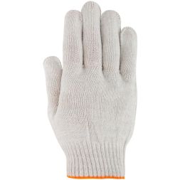 Перчатки вязаные "Волна" (4 нити) 10 класс вязки х/б с ПВХ 12491
