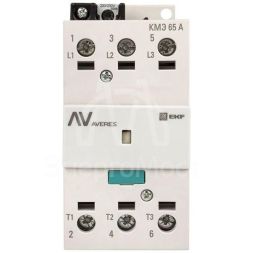 Контактор КМЭ 65А кат. 400В AC AVERES EKF ctr-s-70-00-400-av