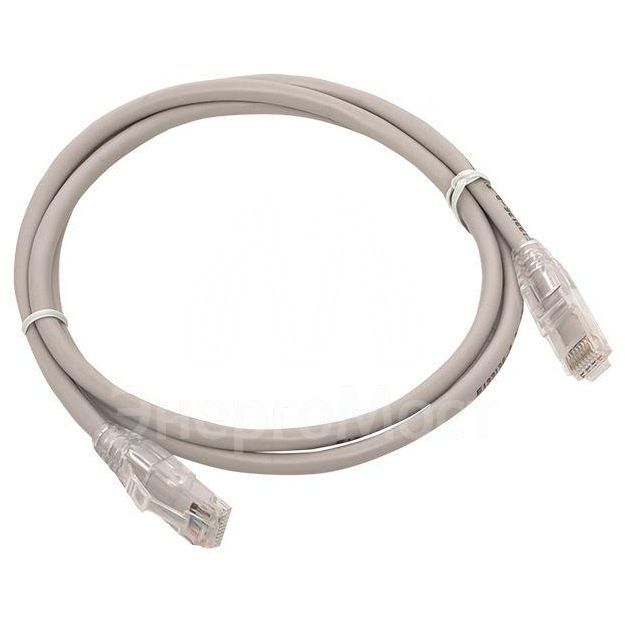 Патч-корд кат.5E UTP неэкранир. PVC сер. 1.5м TERACOM PRO EKF TRP-5EUTP-PVC-1.5M-GY