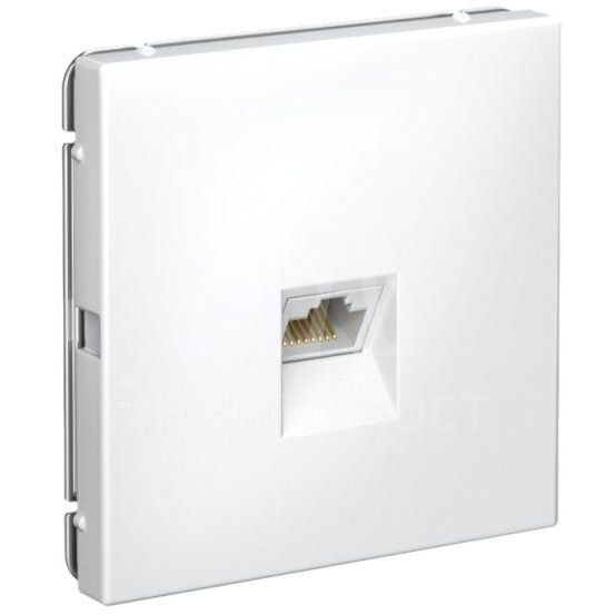 Розетка компьютерная ArtGallery RJ45 кат.5E механизм бел. SE GAL000183