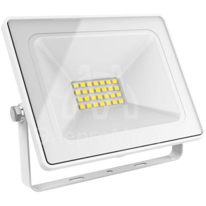 Прожектор светодиодный Elementary 30Вт 2100лм IP65 6500К бел. Gauss 613120330