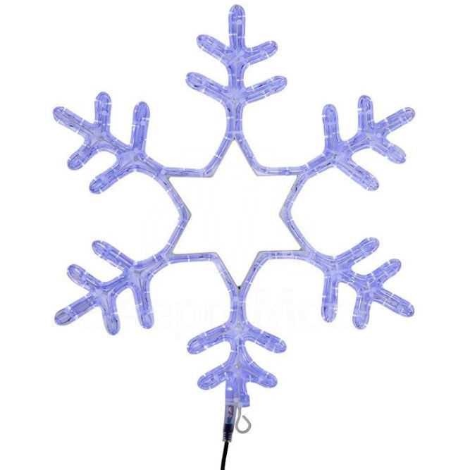 Фигура &amp;quot;Снежинка LED&amp;quot; 55смх55см син. 28Вт 220В IP44 NEON-NIGHT 501-335
