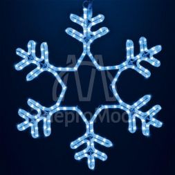Фигура &amp;quot;Снежинка LED&amp;quot; 55смх55см син. 28Вт 220В IP44 NEON-NIGHT 501-335
