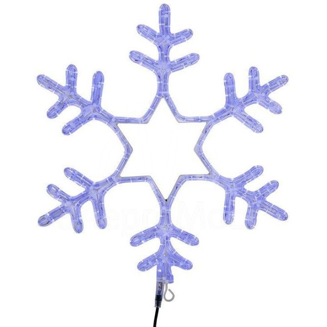 Фигура &amp;quot;Снежинка LED&amp;quot; 55смх55см син. 28Вт 220В IP44 NEON-NIGHT 501-335