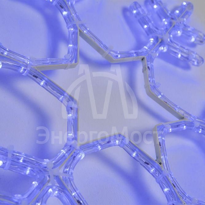 Фигура &amp;quot;Снежинка LED&amp;quot; 55смх55см син. 28Вт 220В IP44 NEON-NIGHT 501-335