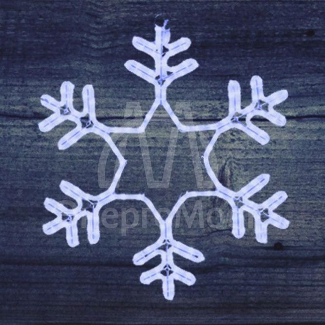 Фигура &amp;quot;Снежинка LED&amp;quot; 55смх55см син. 28Вт 220В IP44 NEON-NIGHT 501-335