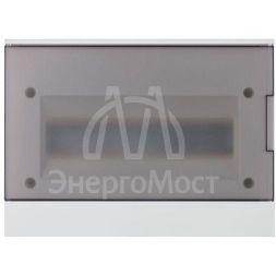 Бокс в нишу Basic E 12М сер. прозр. дверь (с клемм) ABB 1SZR004002A1204