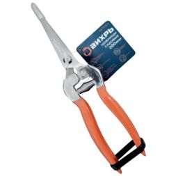 Ножницы садовые, 200мм, обрезиненные рукоятки Вихрь