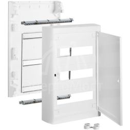 Щит навесной Nedbox 3х12мод. бел. дверь Leg 601238