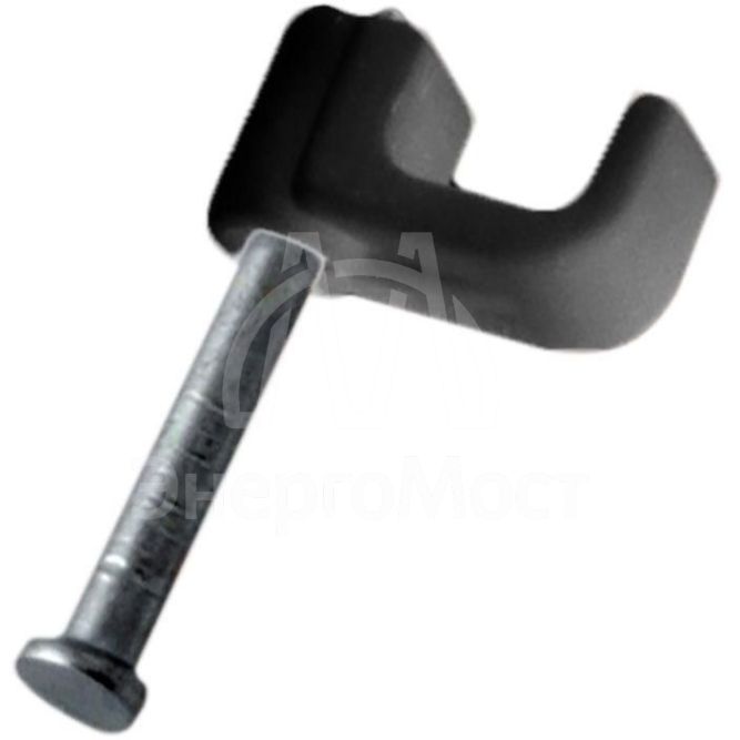 Крепеж кабеля плоский 4х2мм черн. (уп.50шт) Rexant 07-4204-1