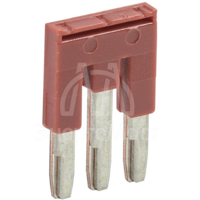 Перемычка для КПИ-2.5кв.мм 3PIN IEK YZN11FBS-002-3P