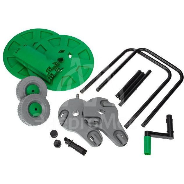 Тележка для шланга 5725 1/2дюйм 60м или 3/4дюйм 30м ЧЕТЫРЕ СЕЗОНА 62-0261