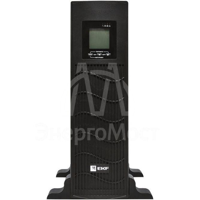 Источник бесперебойного питания линейно-интерактивный E-Power PSW 600 3000В.А для монтажа в стойку с АКБ 4х12В 9А.ч PROxima EKF PSW-630-RTB