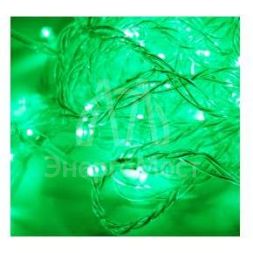 Гирлянда светодиодная 80LED зел. прозр. провод 8.8м (7.3+1.5) 8 режимов мигания IP20 зел. Космос KOC_GIR80LED_G