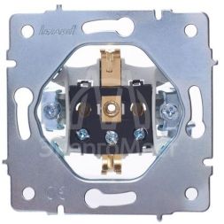 Розетка 1-м СП Vesna с заземл. ПБТ механизм крем. LEZARD 742-0388-122B