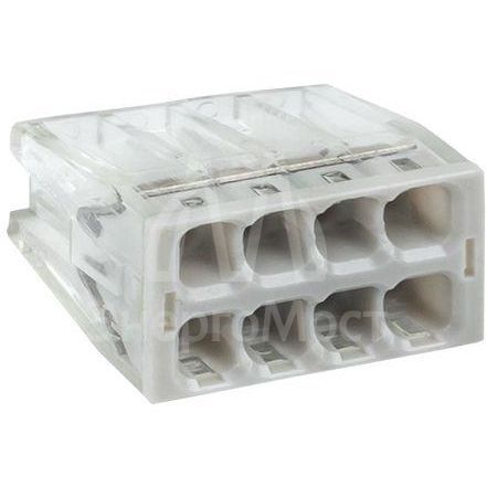 Клемма СМК 2273-248 (с пастой) 8 отверстий 0.5-2.5кв.мм (уп.50шт) PROxima EKF plc-smk-2273-248