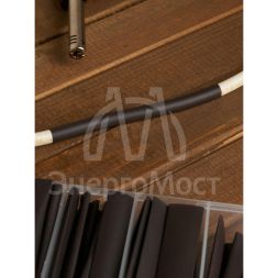 Набор трубок термоусадочных нг-LS 2/1-4/2-6/3-8/4-10/5-12/6 100мм черн. бокс IEK UDR10-002-012-105-K02-B