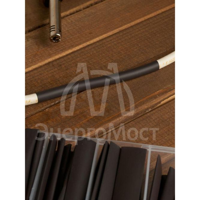 Набор трубок термоусадочных нг-LS 2/1-4/2-6/3-8/4-10/5-12/6 100мм черн. бокс IEK UDR10-002-012-105-K02-B