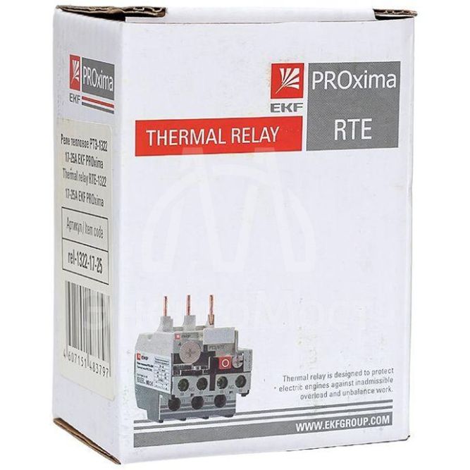 Реле тепл. РТЭ 1322 17-25А EKF rel-1322-17-25