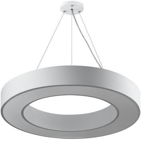 Светильник светодиодный Geometria Ring SPO-134-W-40K-056 56Вт 4000К 4200Лм IP40 800х80 бел. подвесной драйвер внутри ЭРА Б0058906