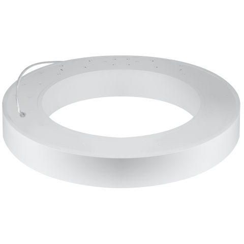 Светильник светодиодный Geometria Ring SPO-134-W-40K-056 56Вт 4000К 4200Лм IP40 800х80 бел. подвесной драйвер внутри ЭРА Б0058906