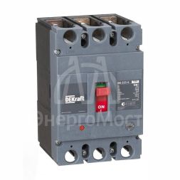 Выключатель автоматический 3п 125А диапазон уставок 100А...125А 50кА ВА-333 SchE 21135DEK