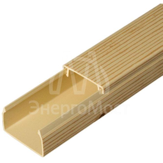 Кабель-канал 25х16 L2000 с двойн. замком сосна Промрукав PR.025437